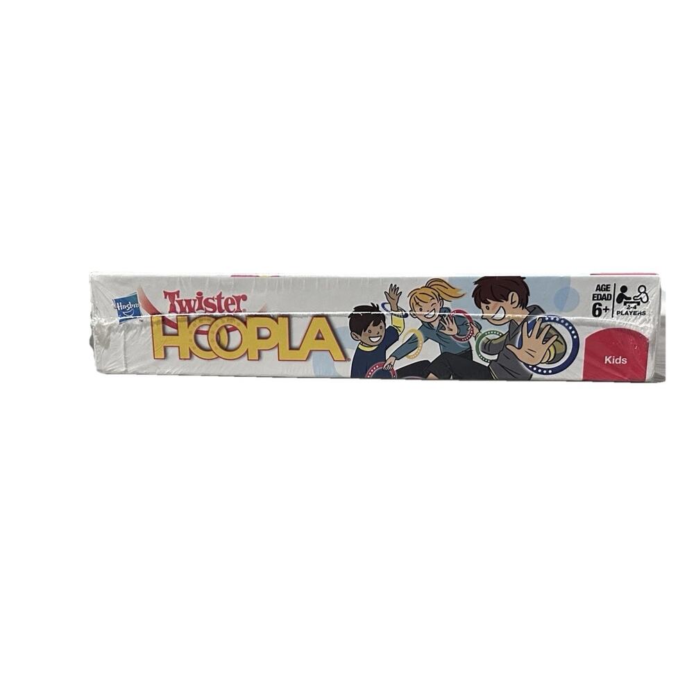 Twister Hoopla Game Hasbro Kids Board Skills Action 5 Games Factory Sealed New - Picture 5 of 6